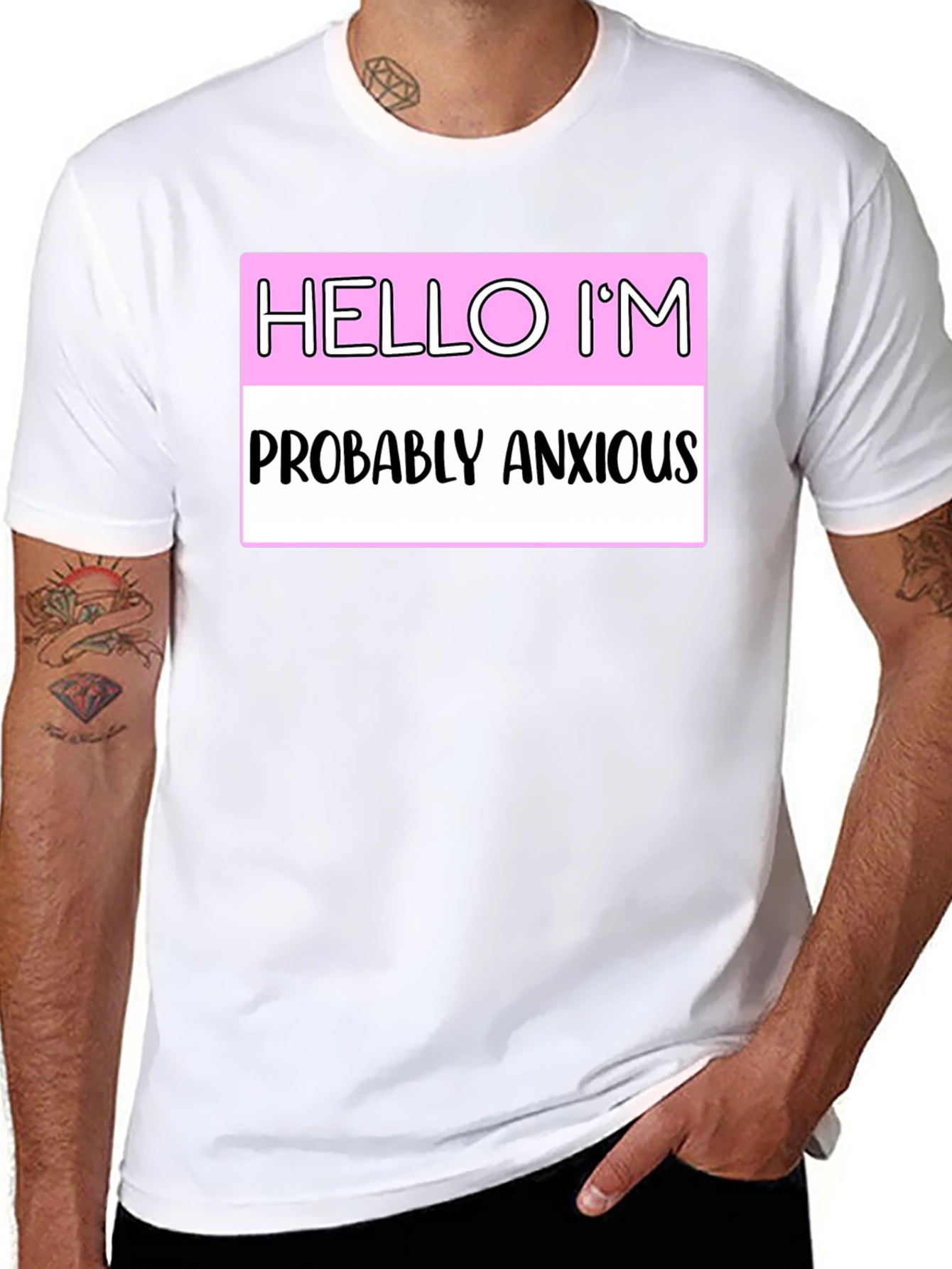 Anxious Introvert Graphic Tee - Express Yourself!