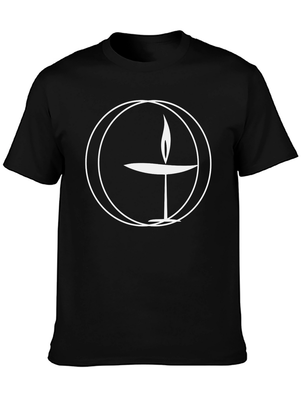 Unitarian Universalist Chalice T-Shirt - Black