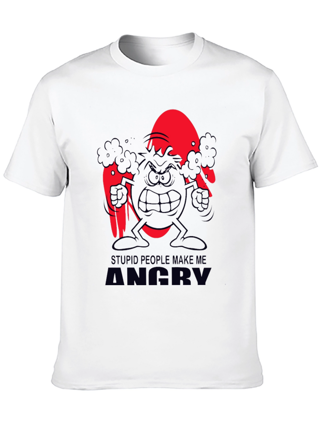 Angry Egg Graphic T-Shirt