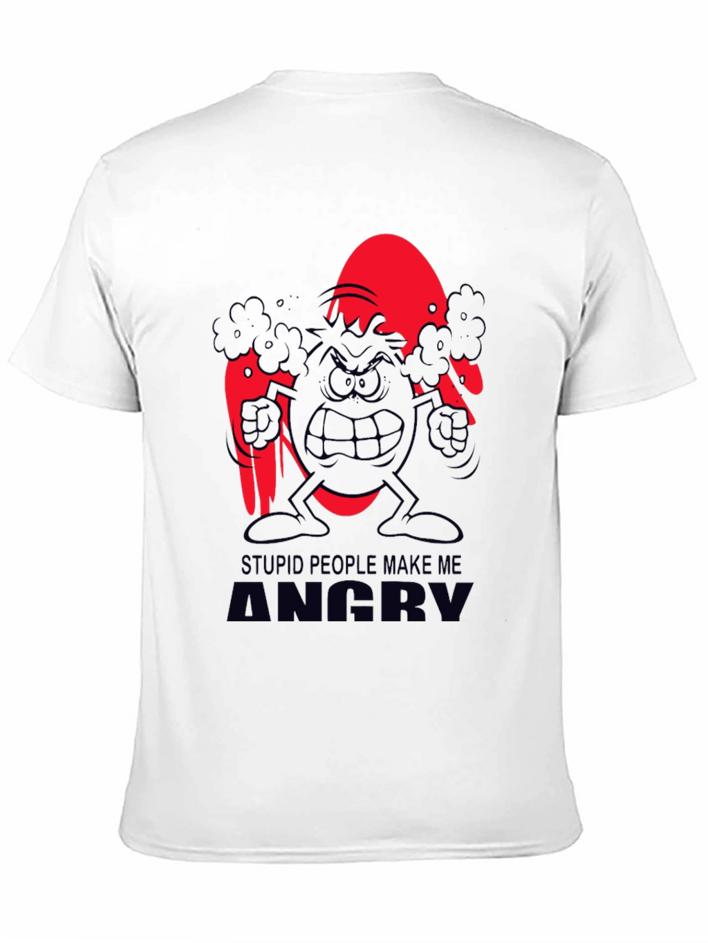 Angry Egg Graphic T-Shirt