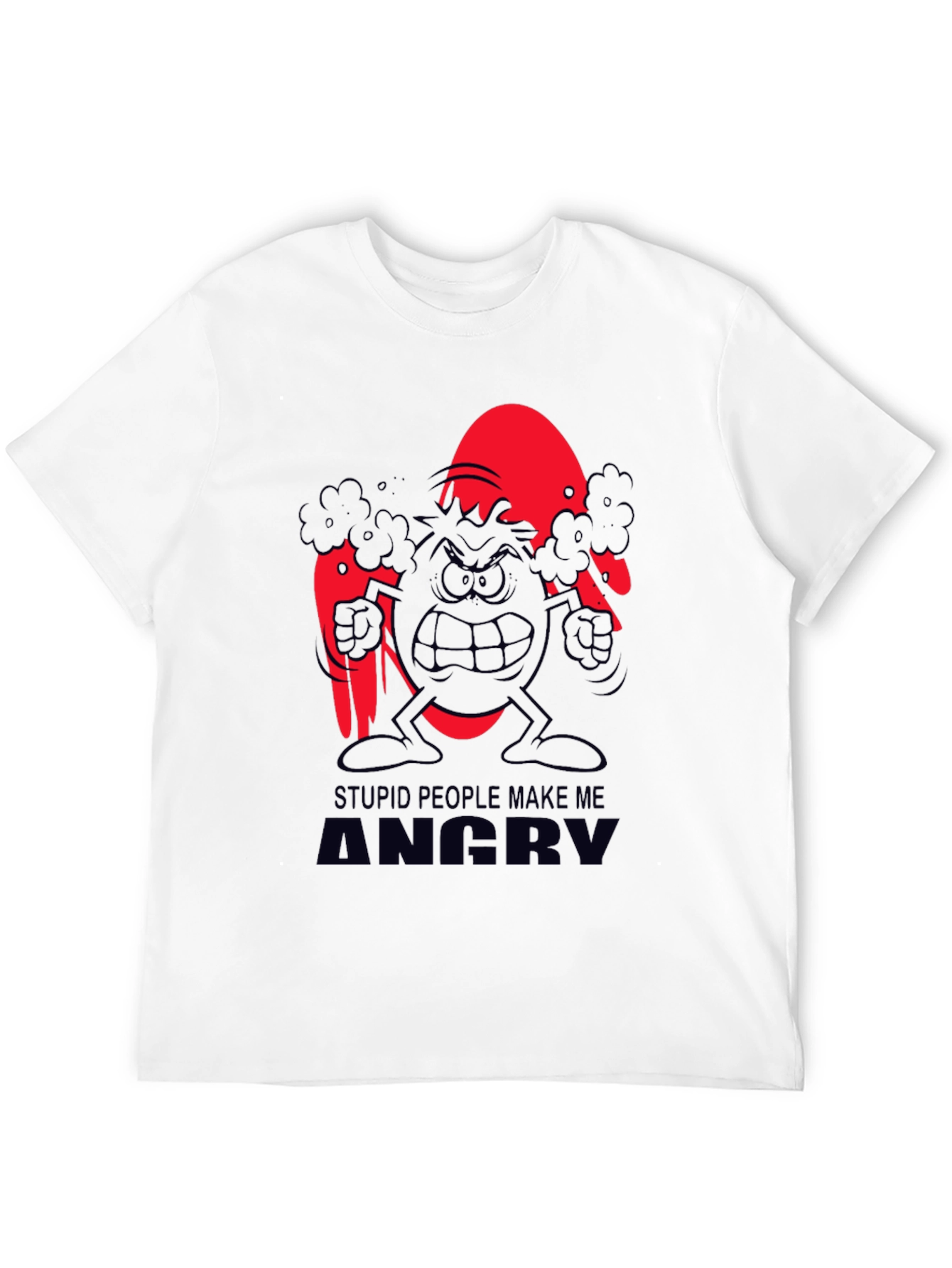 Angry Egg Graphic T-Shirt