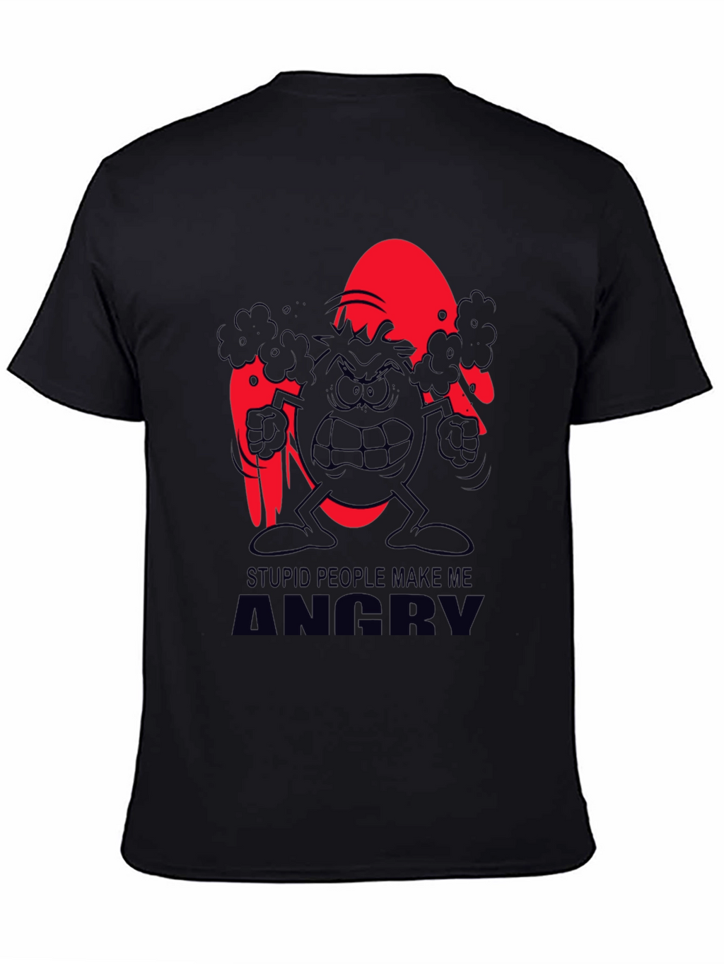 Angry Egg Graphic T-Shirt