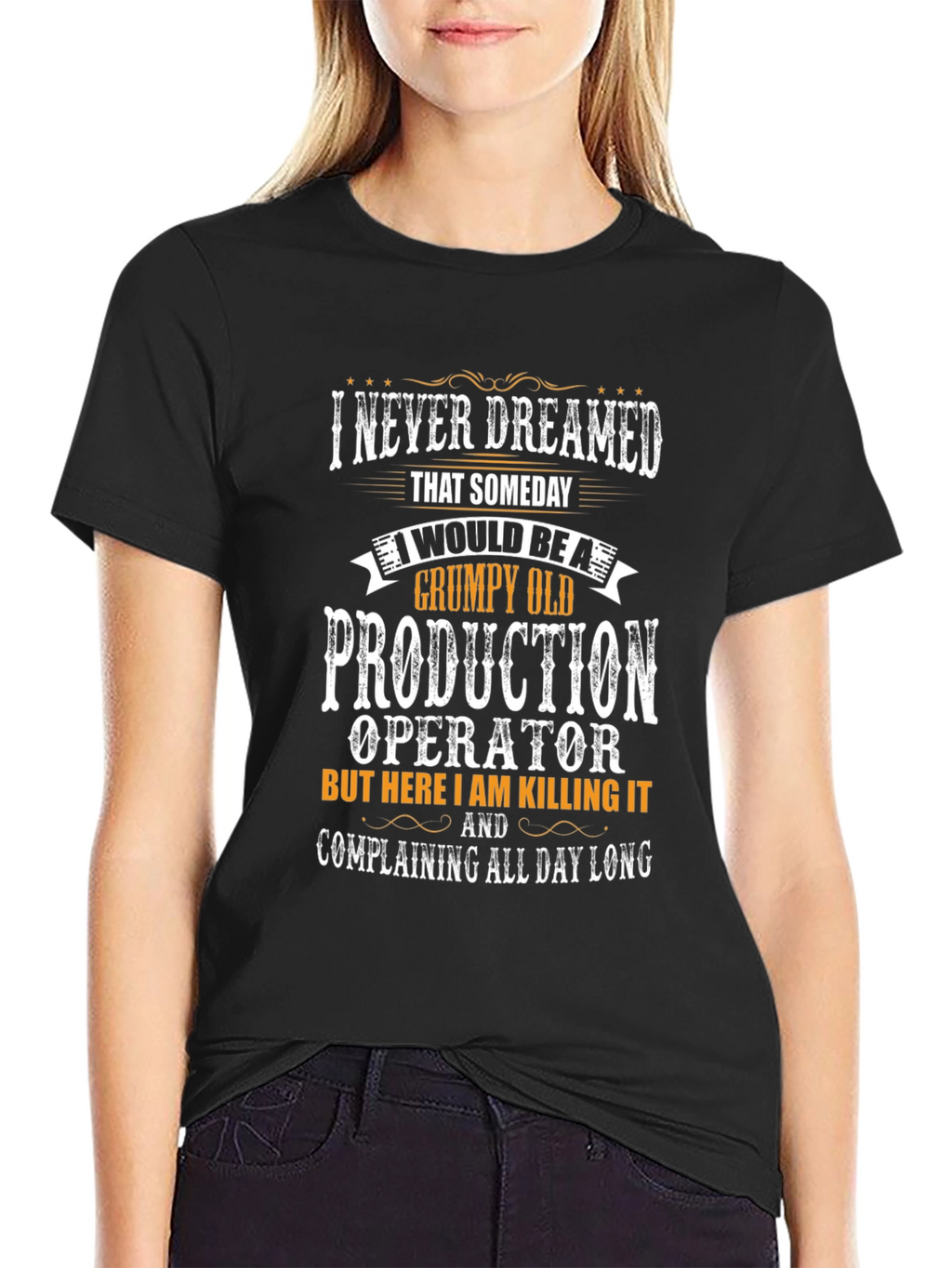 Grumpy Old Production Operator T-Shirt