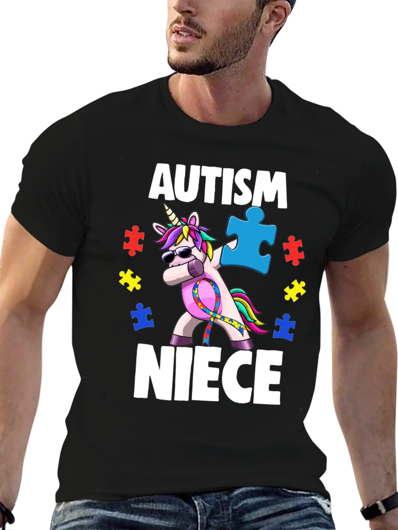 Autism Niece Unicorn T-Shirt