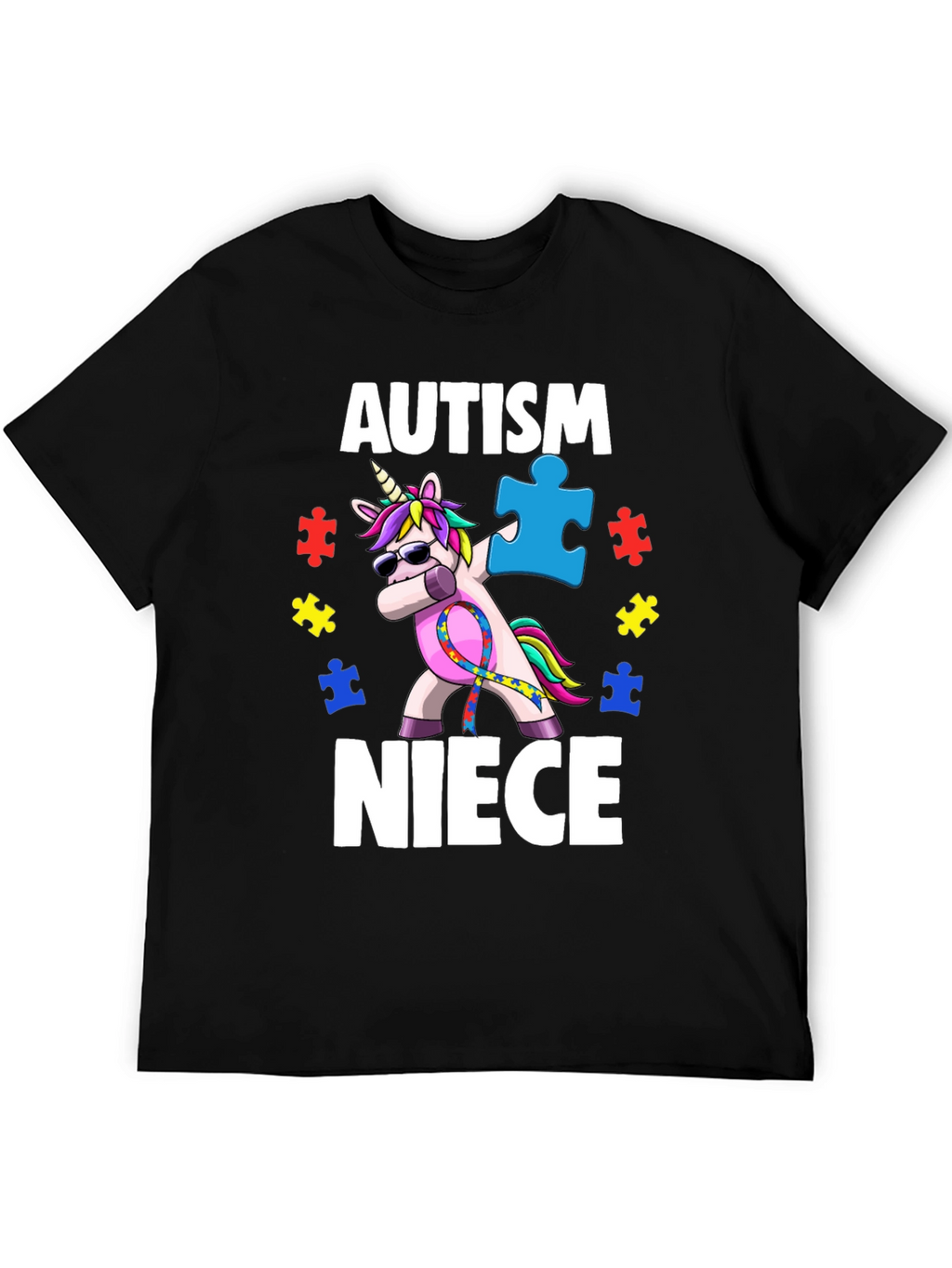 Autism Niece Unicorn T-Shirt
