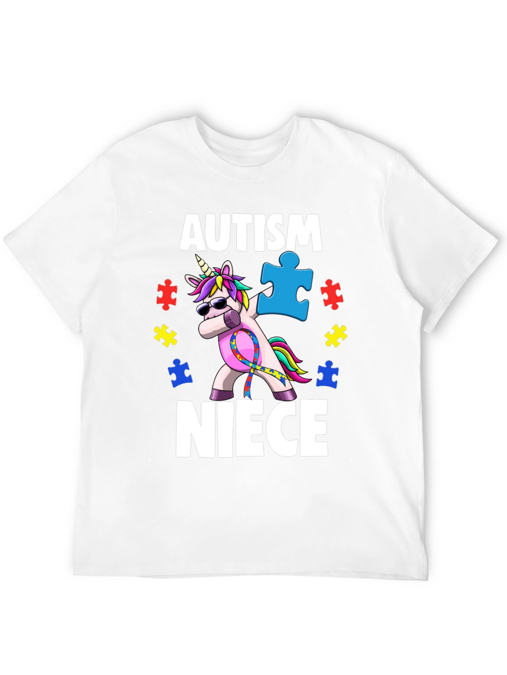 Autism Niece Unicorn T-Shirt