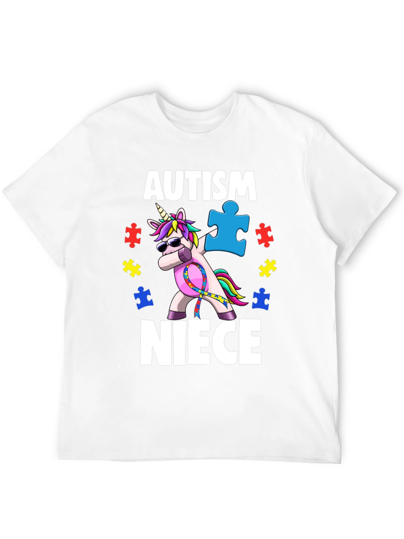 Autism Niece Unicorn T-Shirt