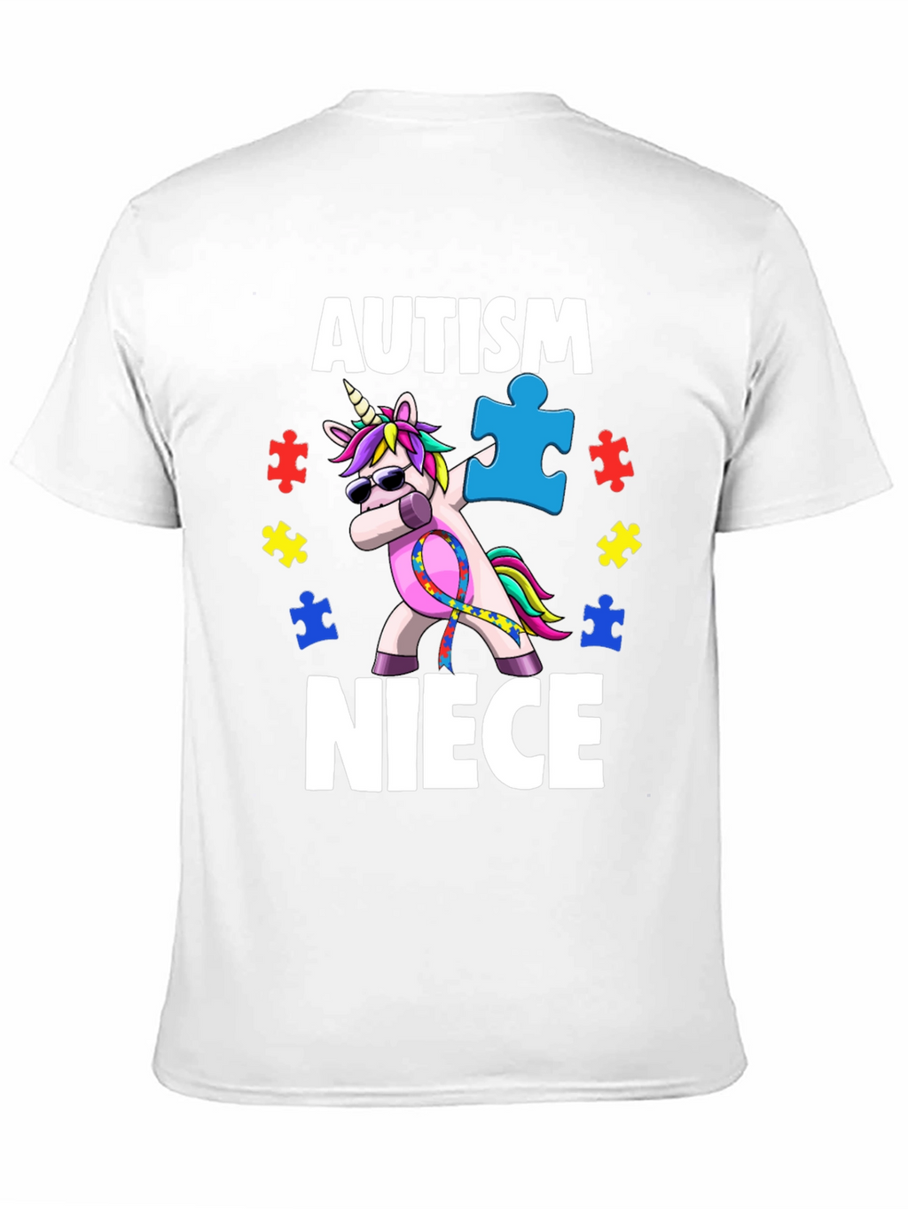 Autism Niece Unicorn T-Shirt