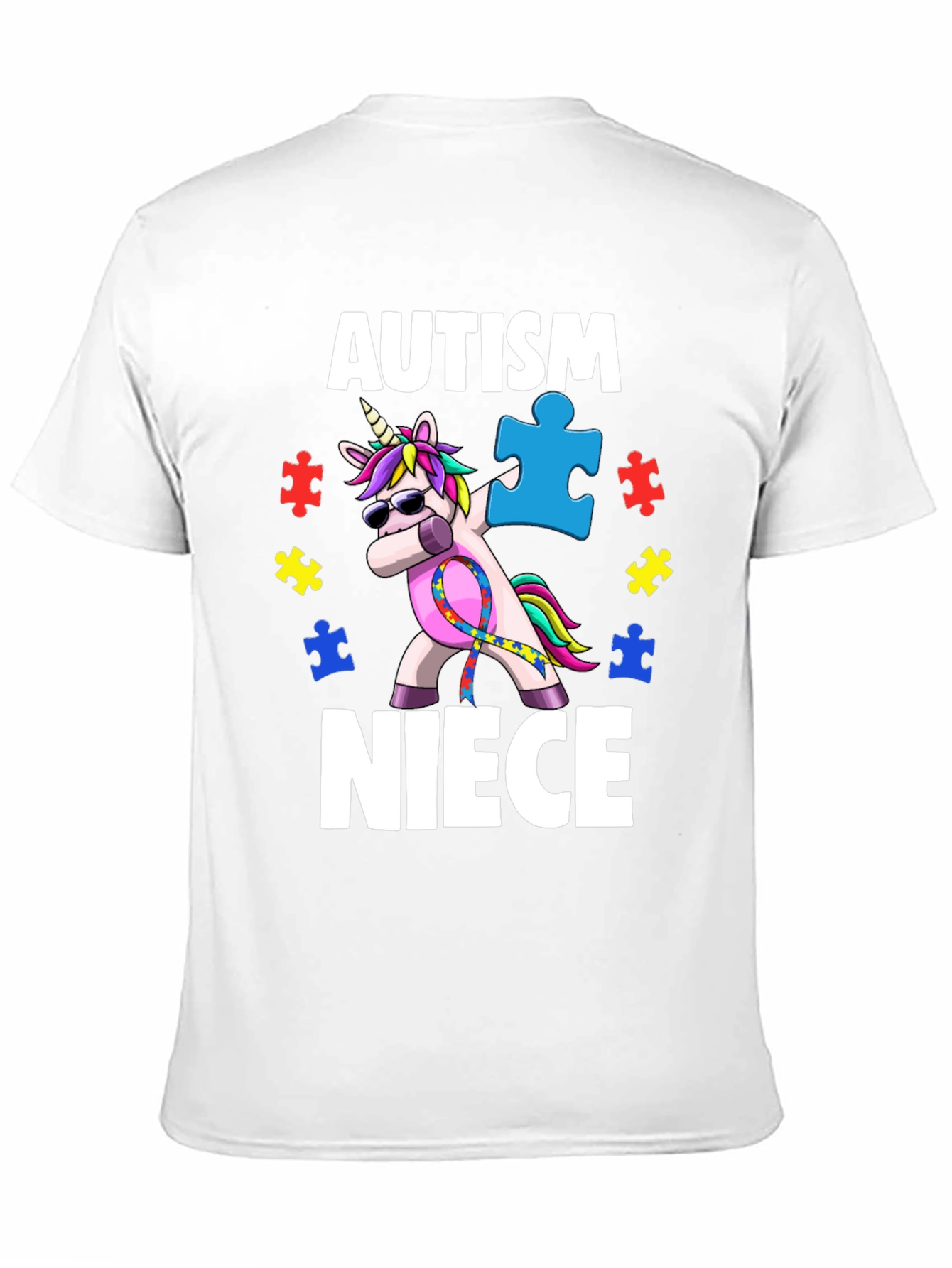 Autism Niece Unicorn T-Shirt