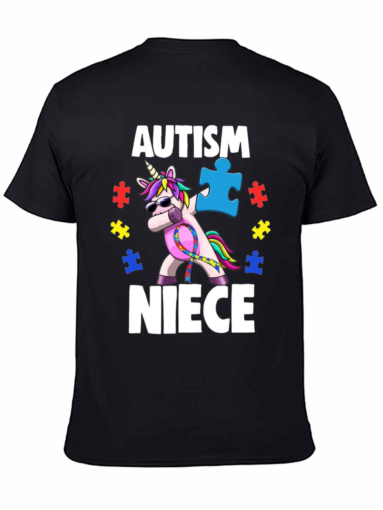 Autism Niece Unicorn T-Shirt