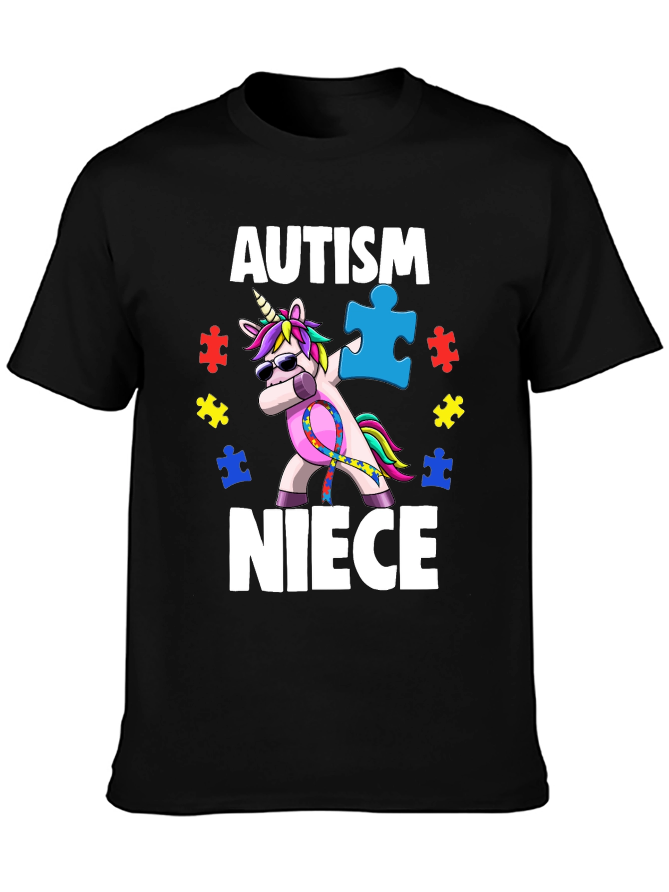 Autism Niece Unicorn T-Shirt
