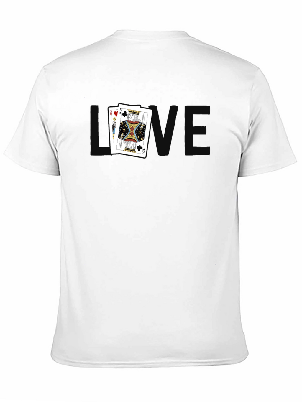 King and Queen Card Graphic Tee