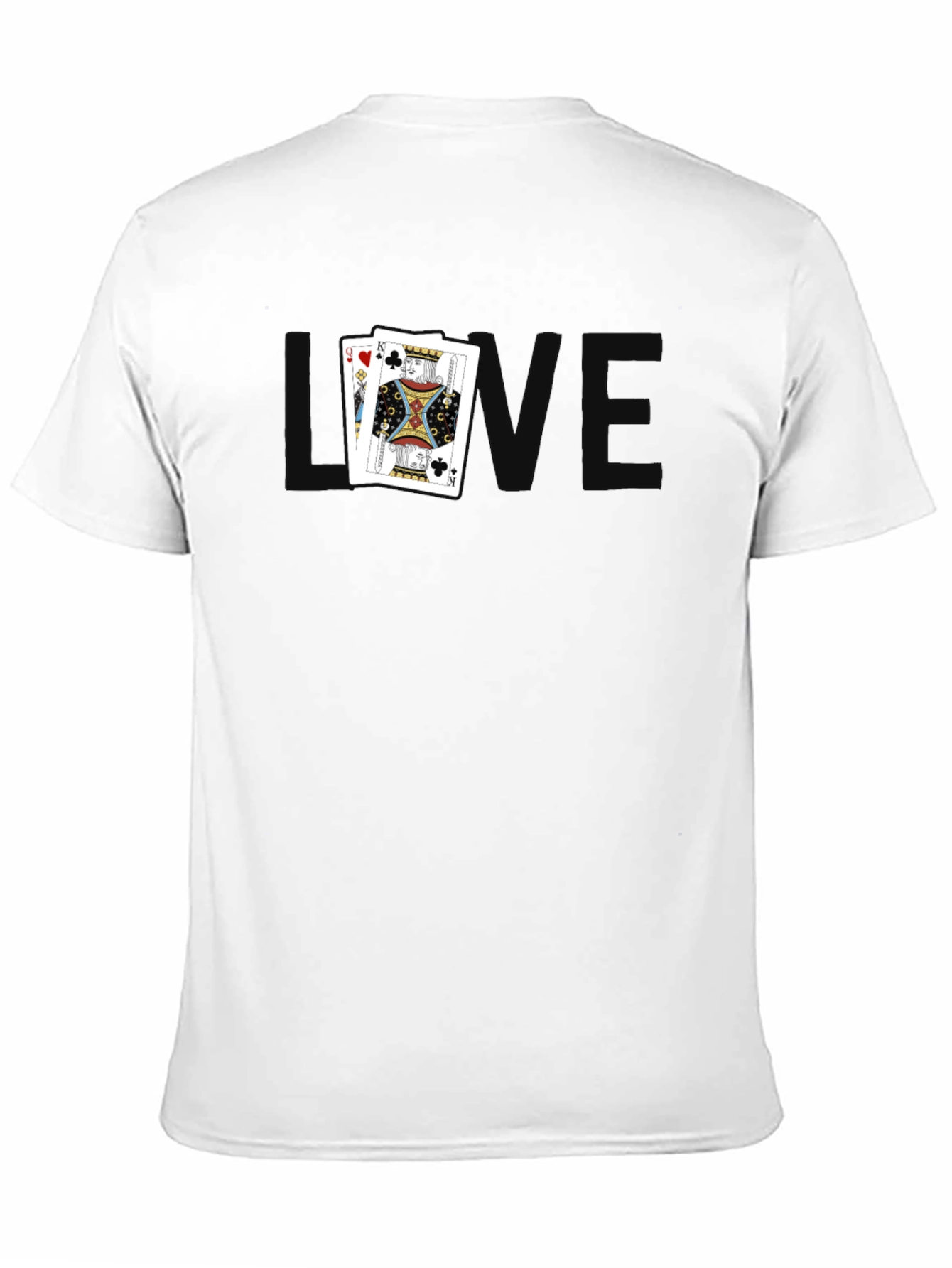King and Queen Card Graphic Tee