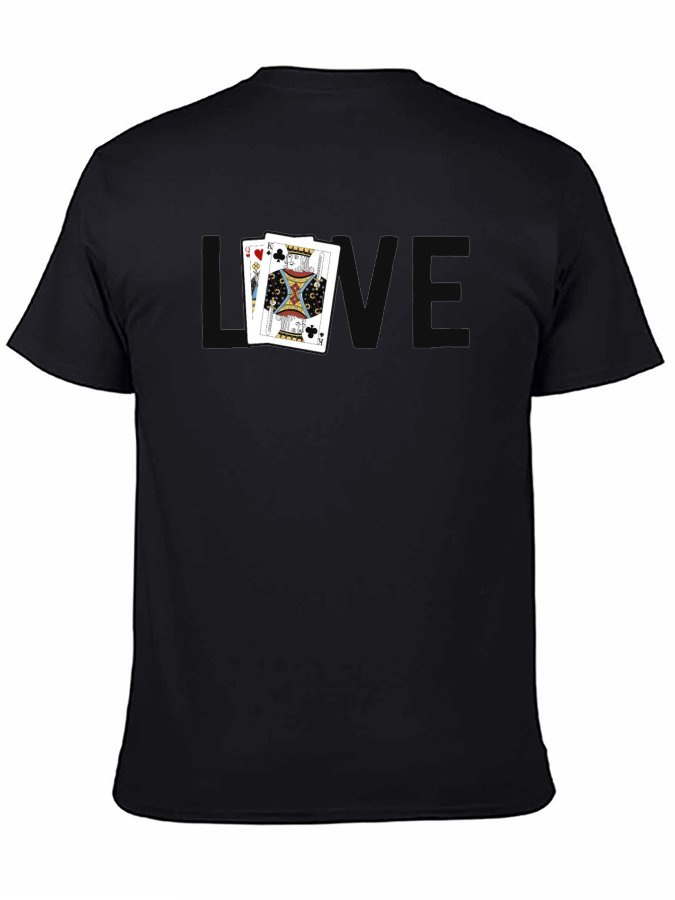 King and Queen Card Graphic Tee