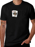 King and Queen Card Graphic Tee