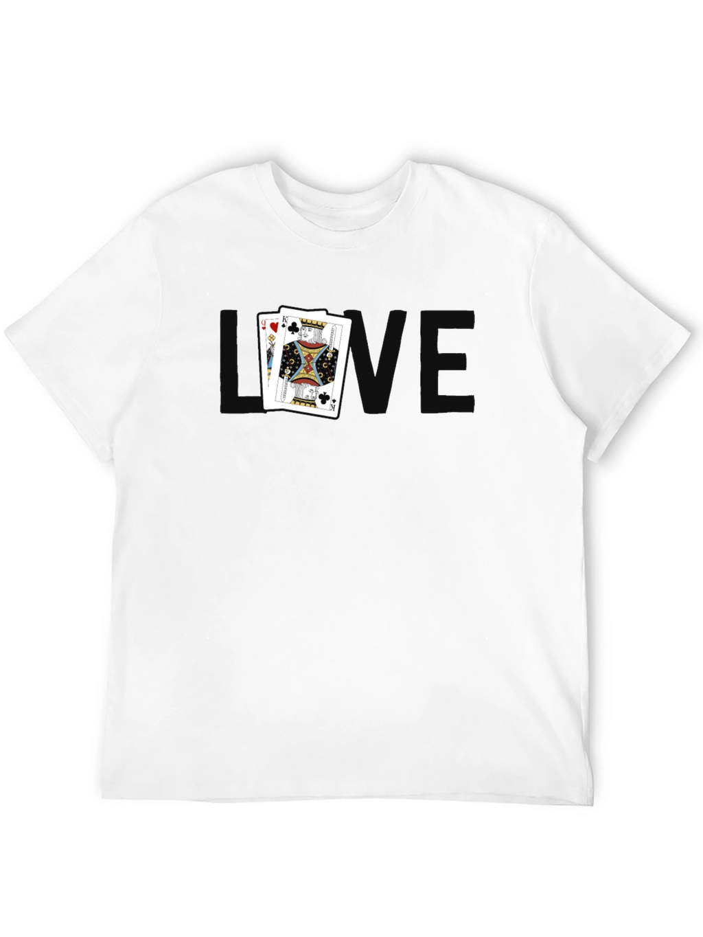 King and Queen Card Graphic Tee