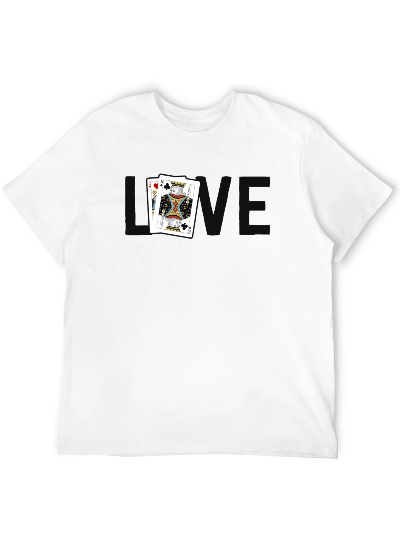 King and Queen Card Graphic Tee