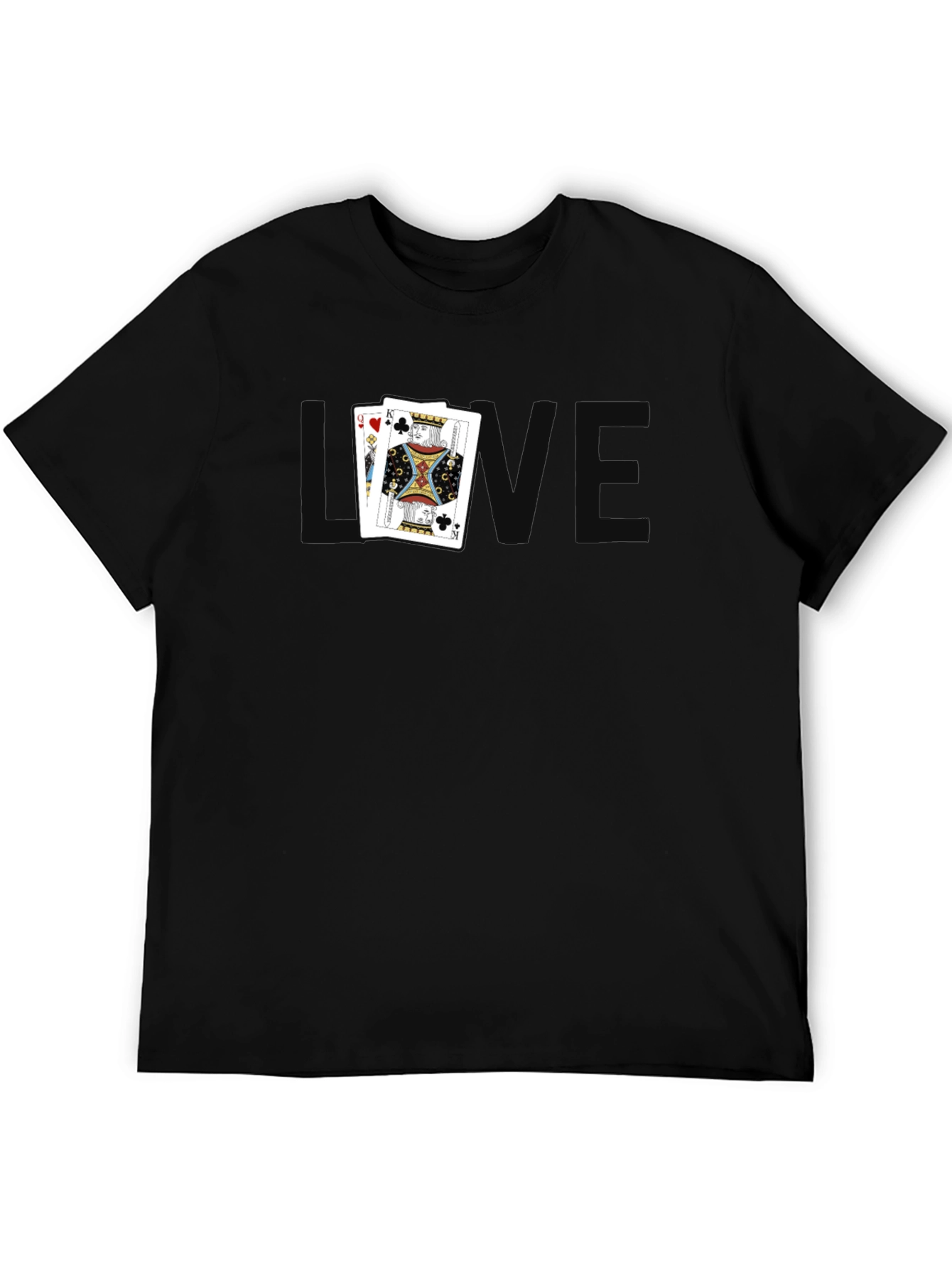 King and Queen Card Graphic Tee