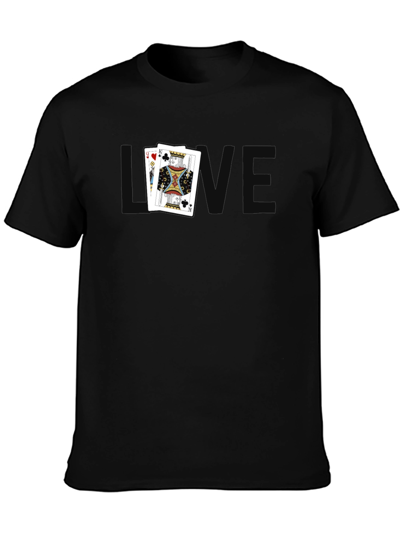 King and Queen Card Graphic Tee