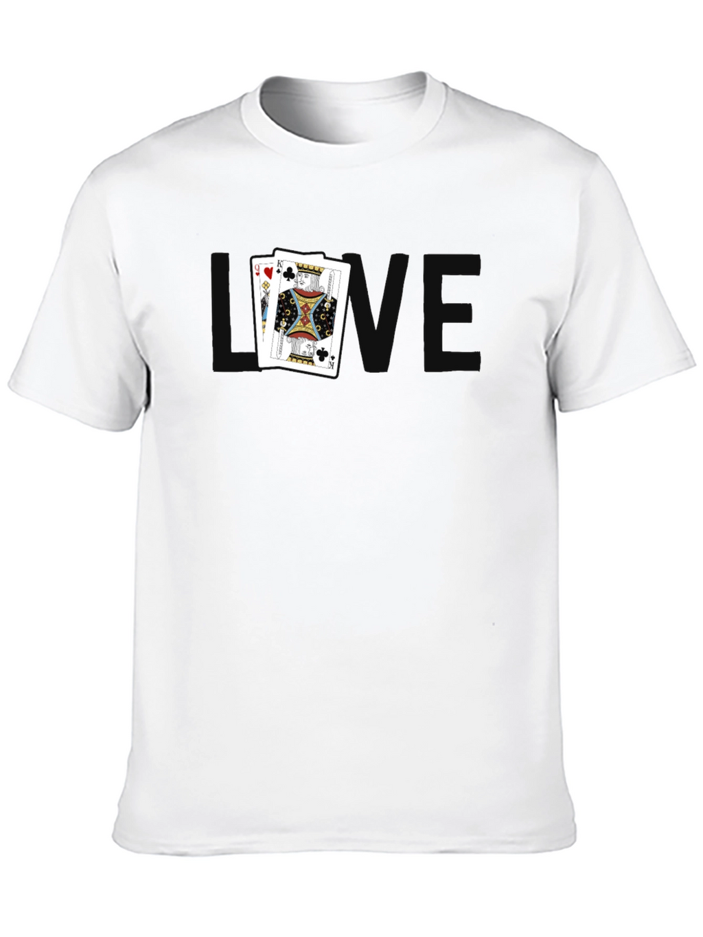 King and Queen Card Graphic Tee