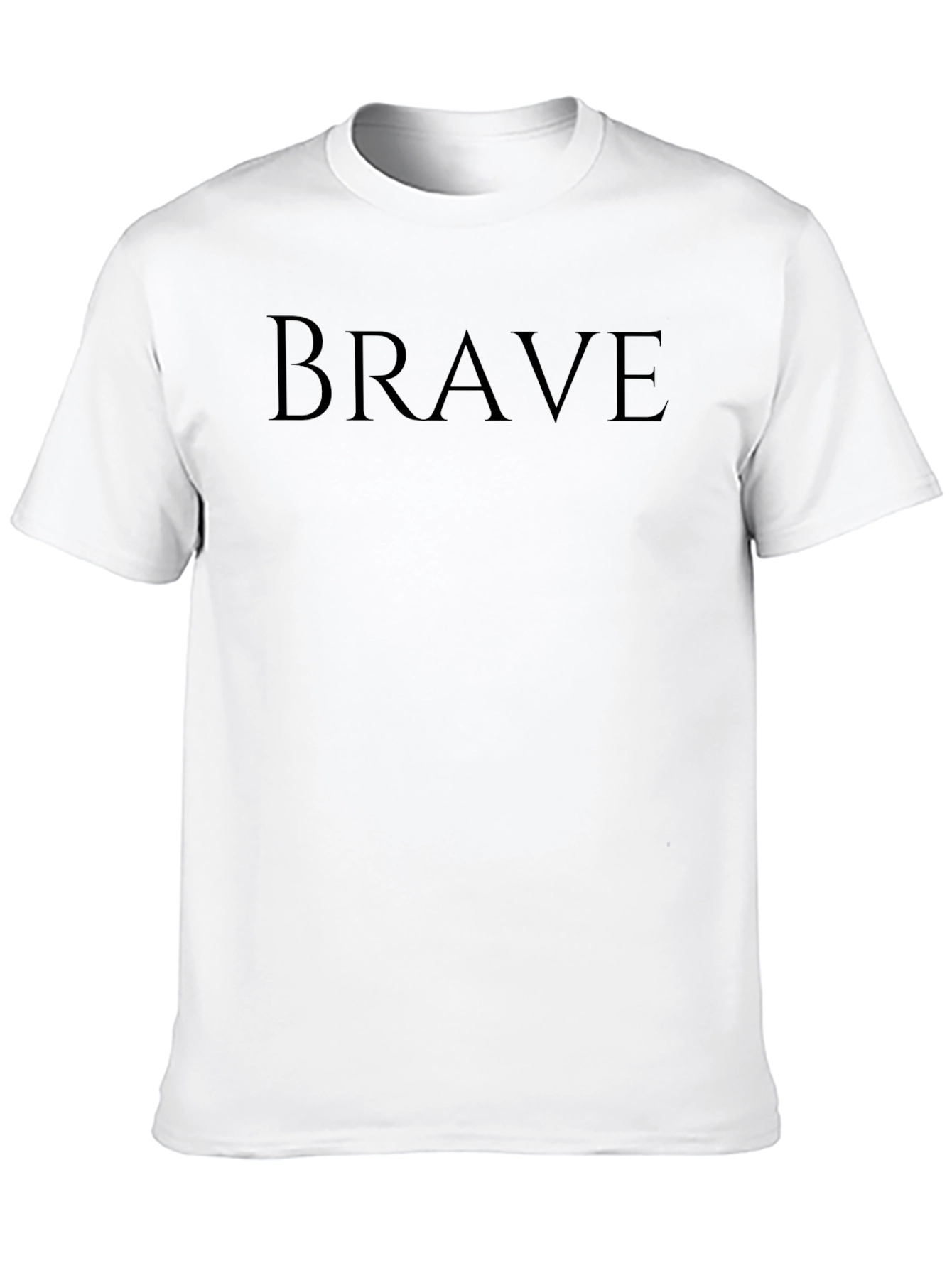 Brave Graphic Tee - Mens Black T-Shirt