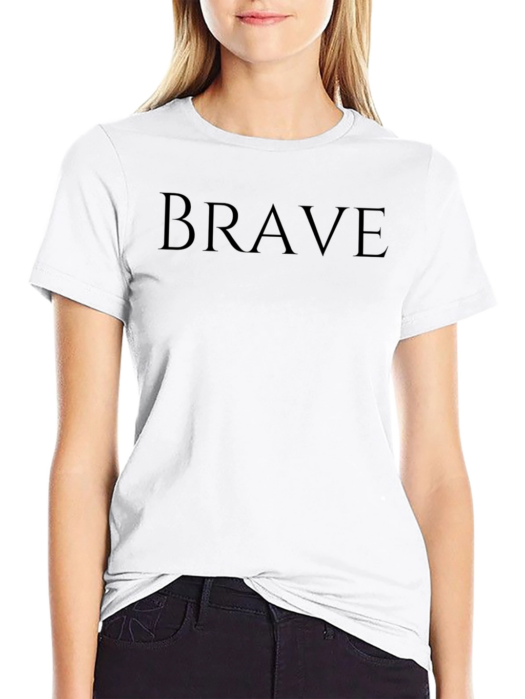 Brave Graphic Tee - Mens Black T-Shirt