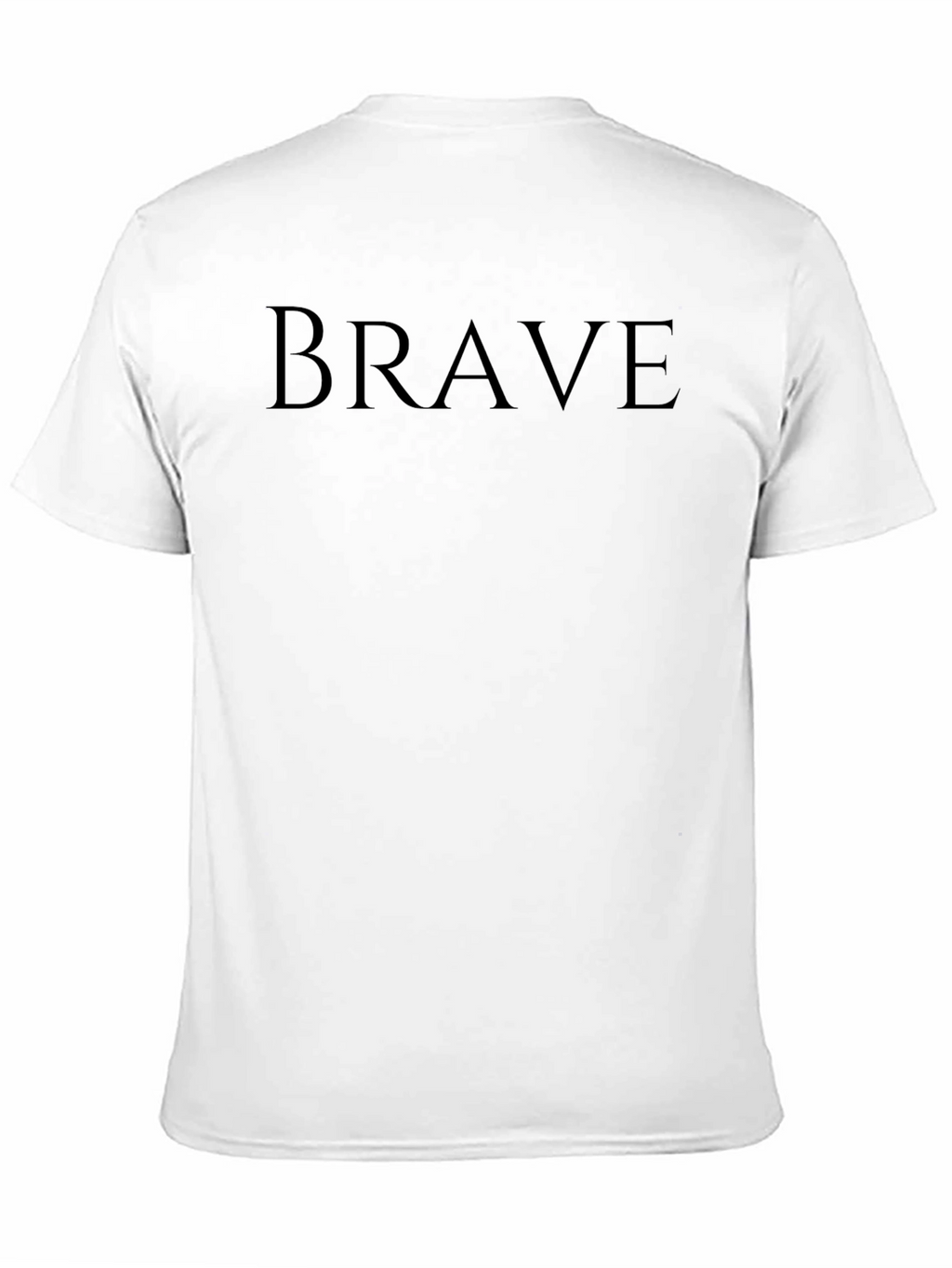 Brave Graphic Tee - Mens Black T-Shirt