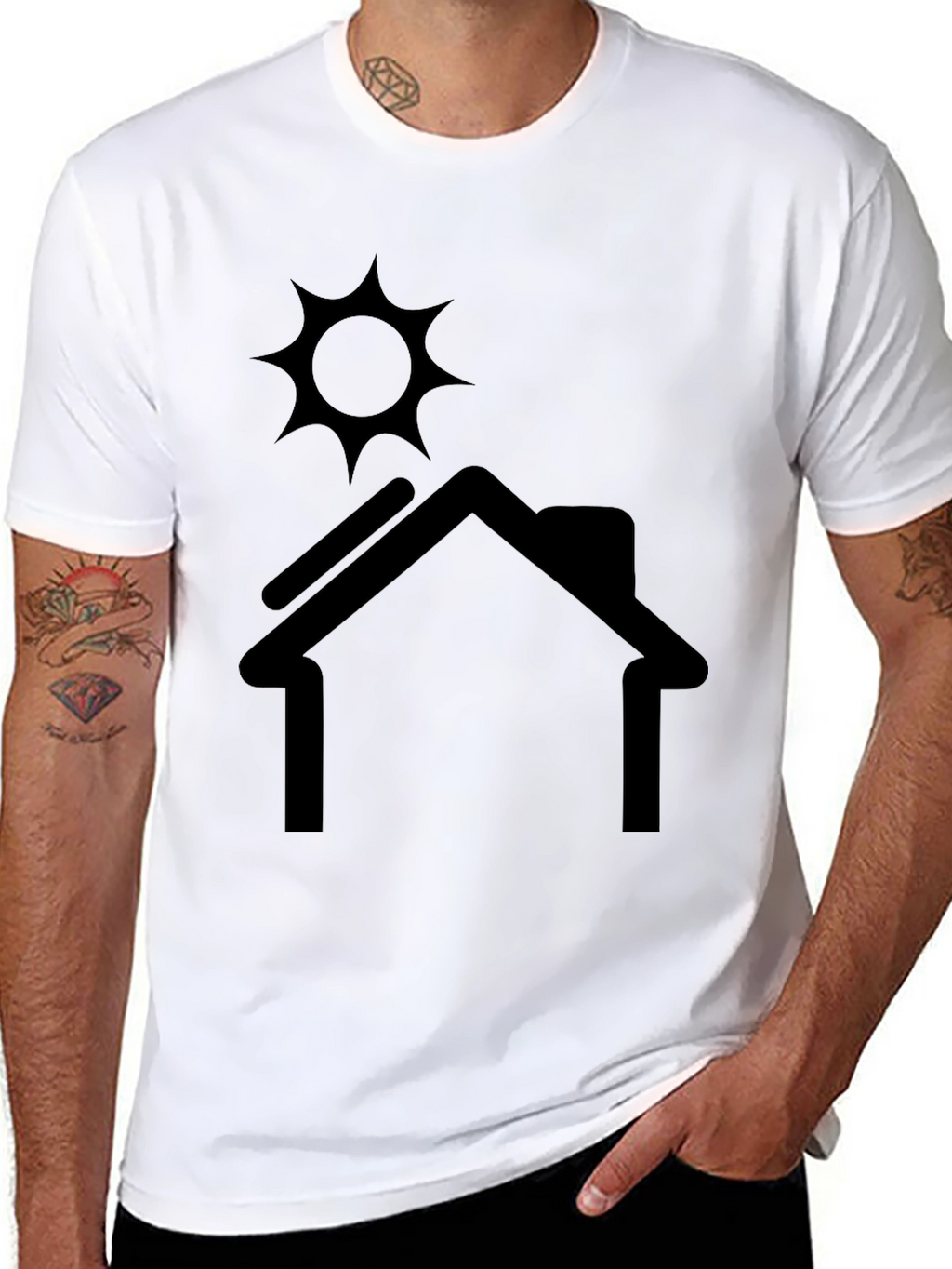 Solar House Graphic T-Shirt