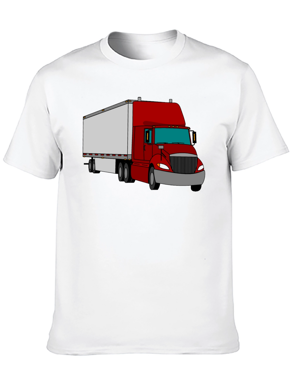 Truck Graphic Tee - Cool Black Cotton Shirt