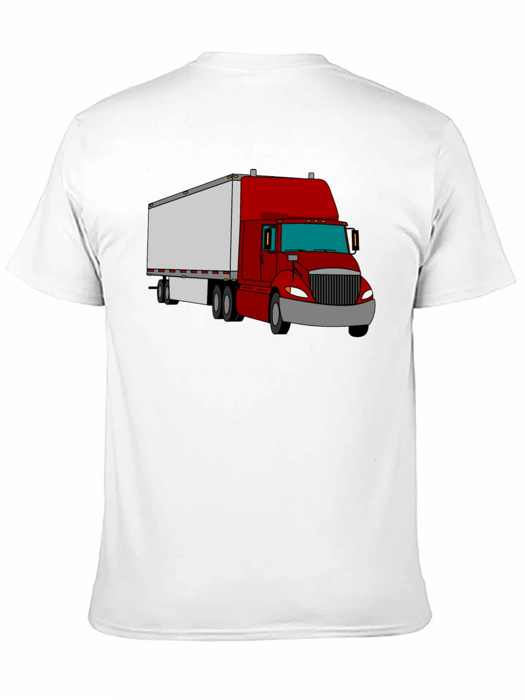 Truck Graphic Tee - Cool Black Cotton Shirt