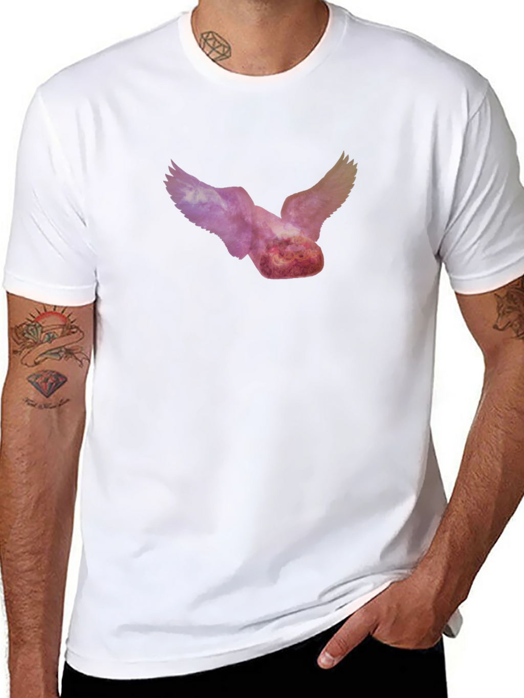 Owl Wings T-Shirt - Unique Graphic Tee