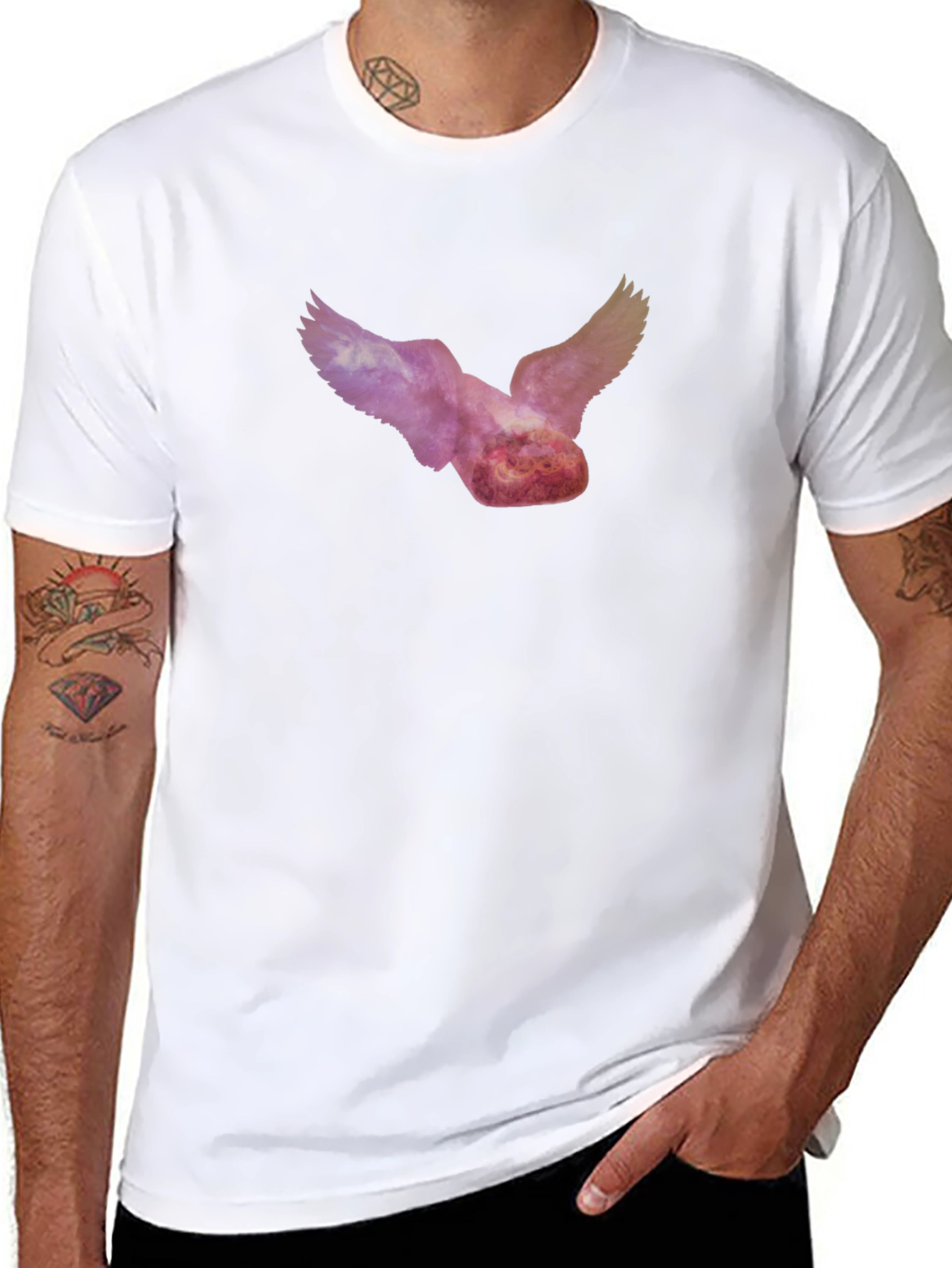 Owl Wings T-Shirt - Unique Graphic Tee