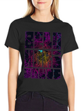 Berlin Neon Map Graphic Tee - Modern Streetwear