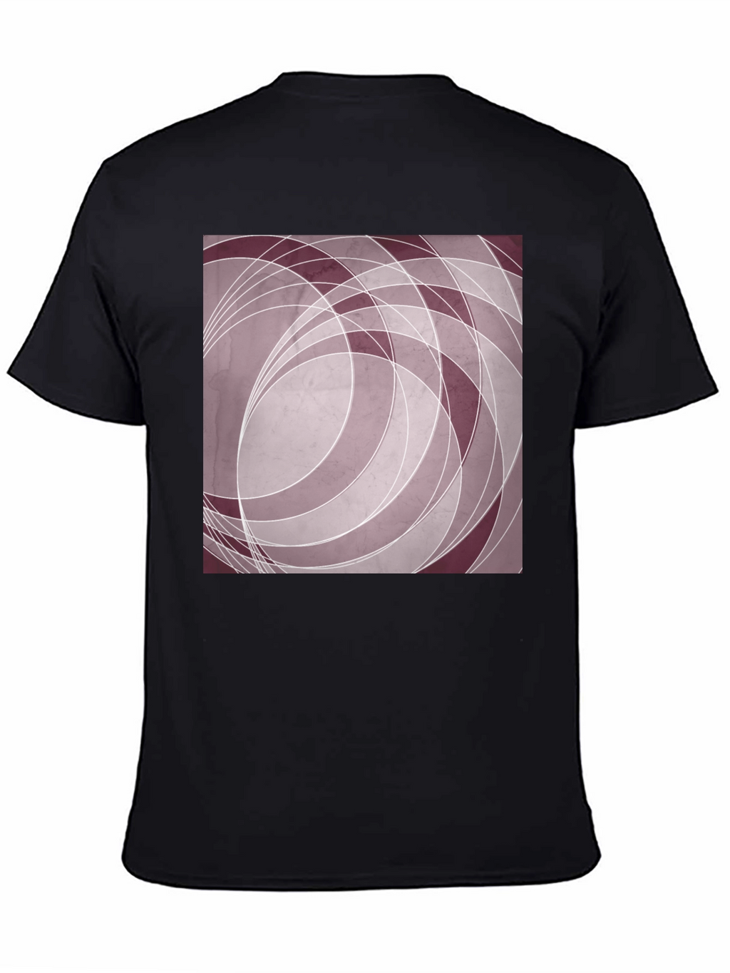 Abstract Geometric Circle Art T-Shirt