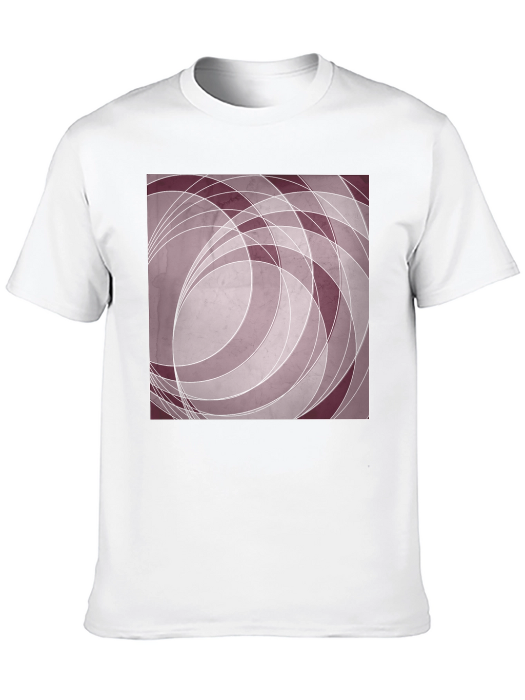 Abstract Geometric Circle Art T-Shirt
