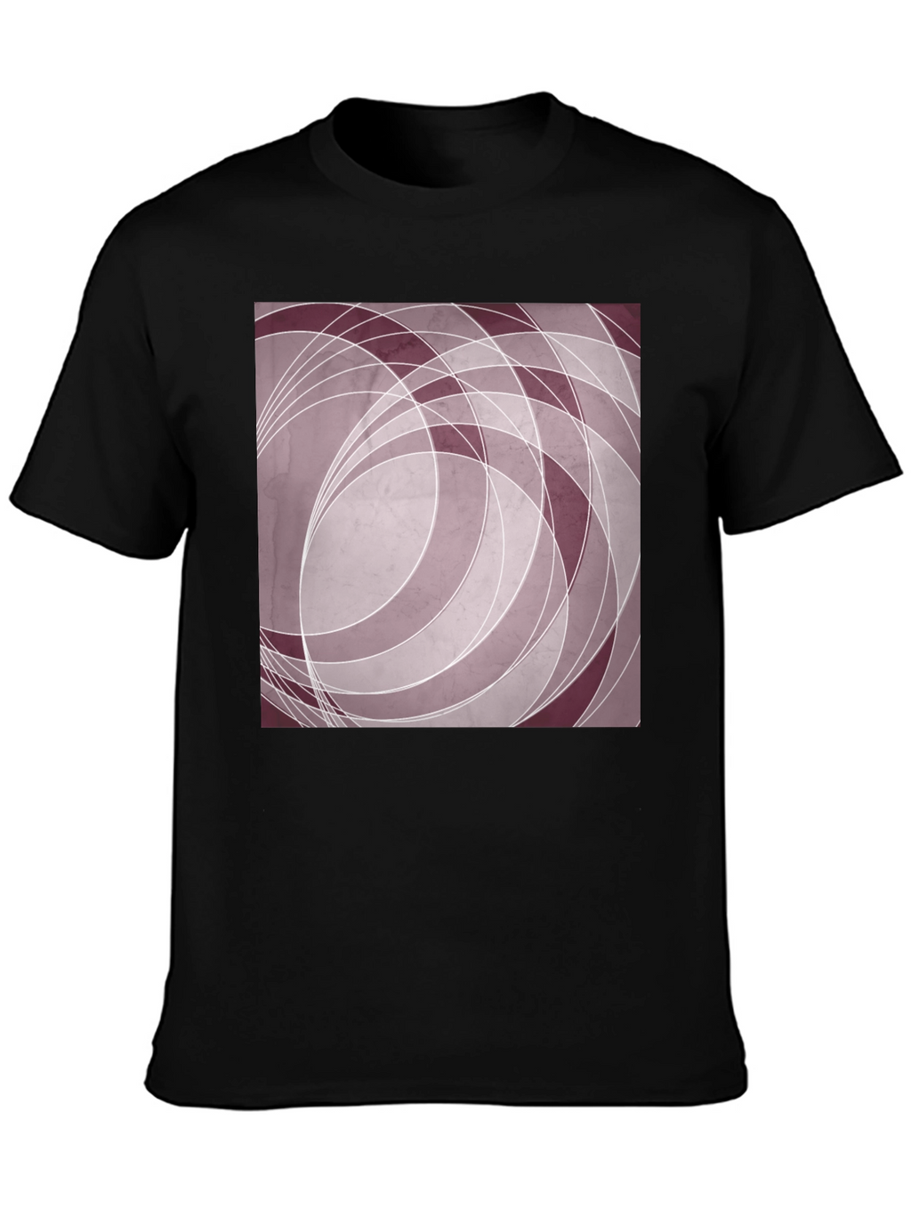 Abstract Geometric Circle Art T-Shirt