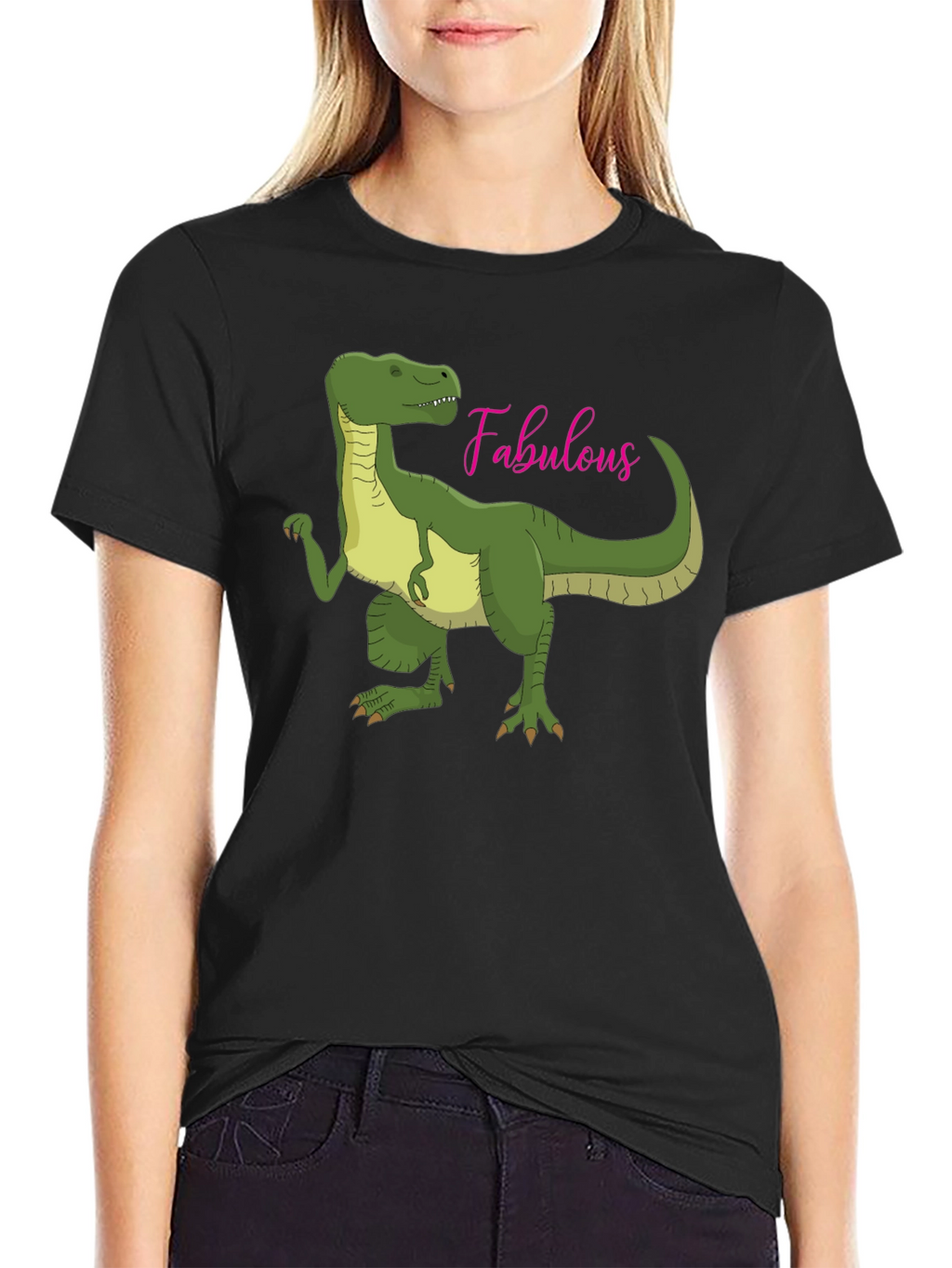 Fabulous Dinosaur Graphic T-Shirt
