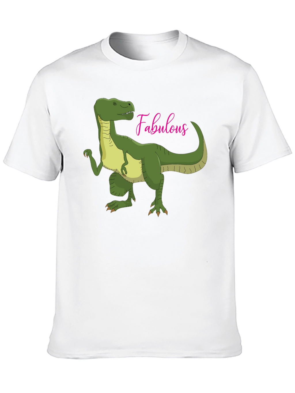 Fabulous Dinosaur Graphic T-Shirt