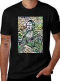 Mona Lisa Art Graphic T-Shirt
