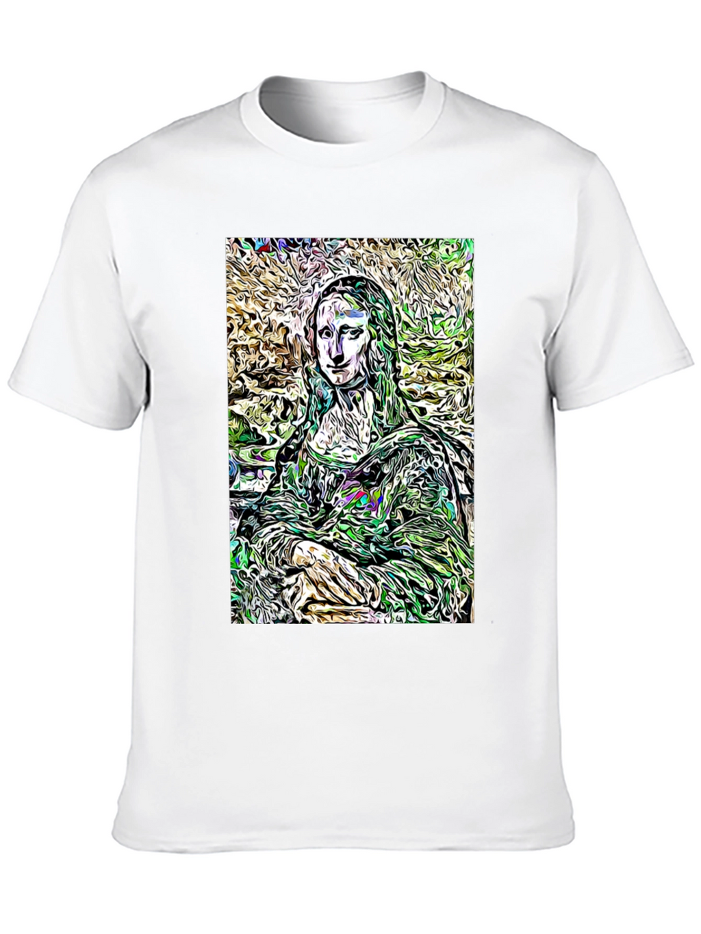 Mona Lisa Art Graphic T-Shirt