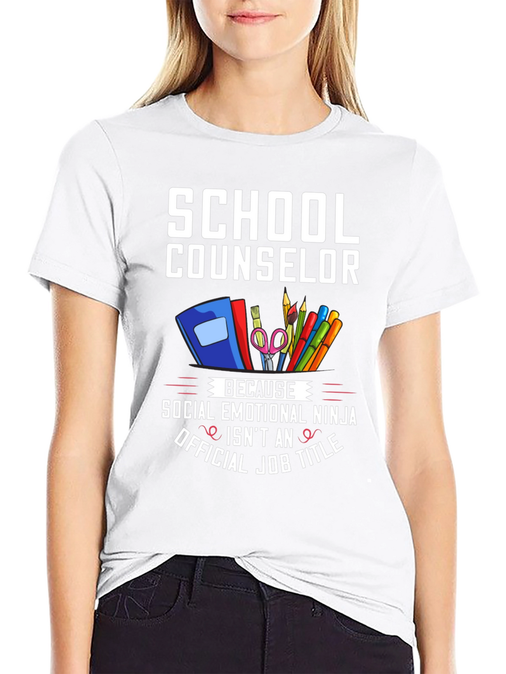 School Counselor T-Shirt: Social Emotional Ninja