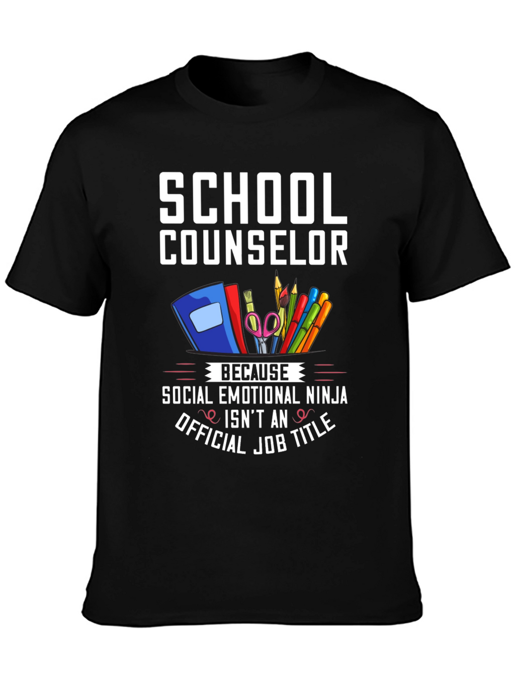 School Counselor T-Shirt: Social Emotional Ninja