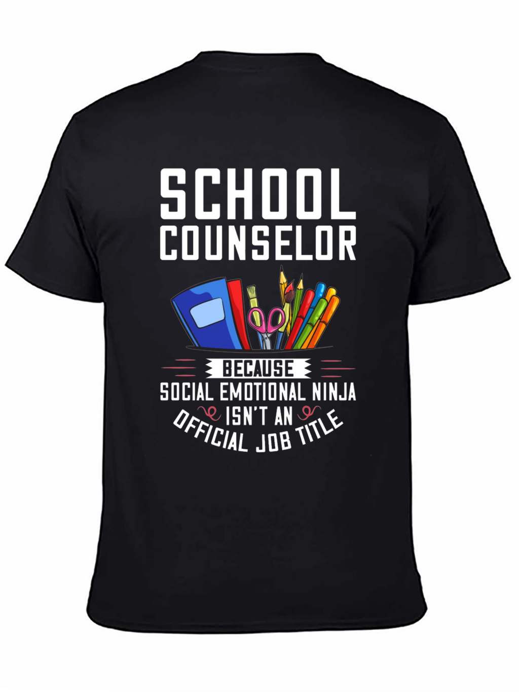 School Counselor T-Shirt: Social Emotional Ninja
