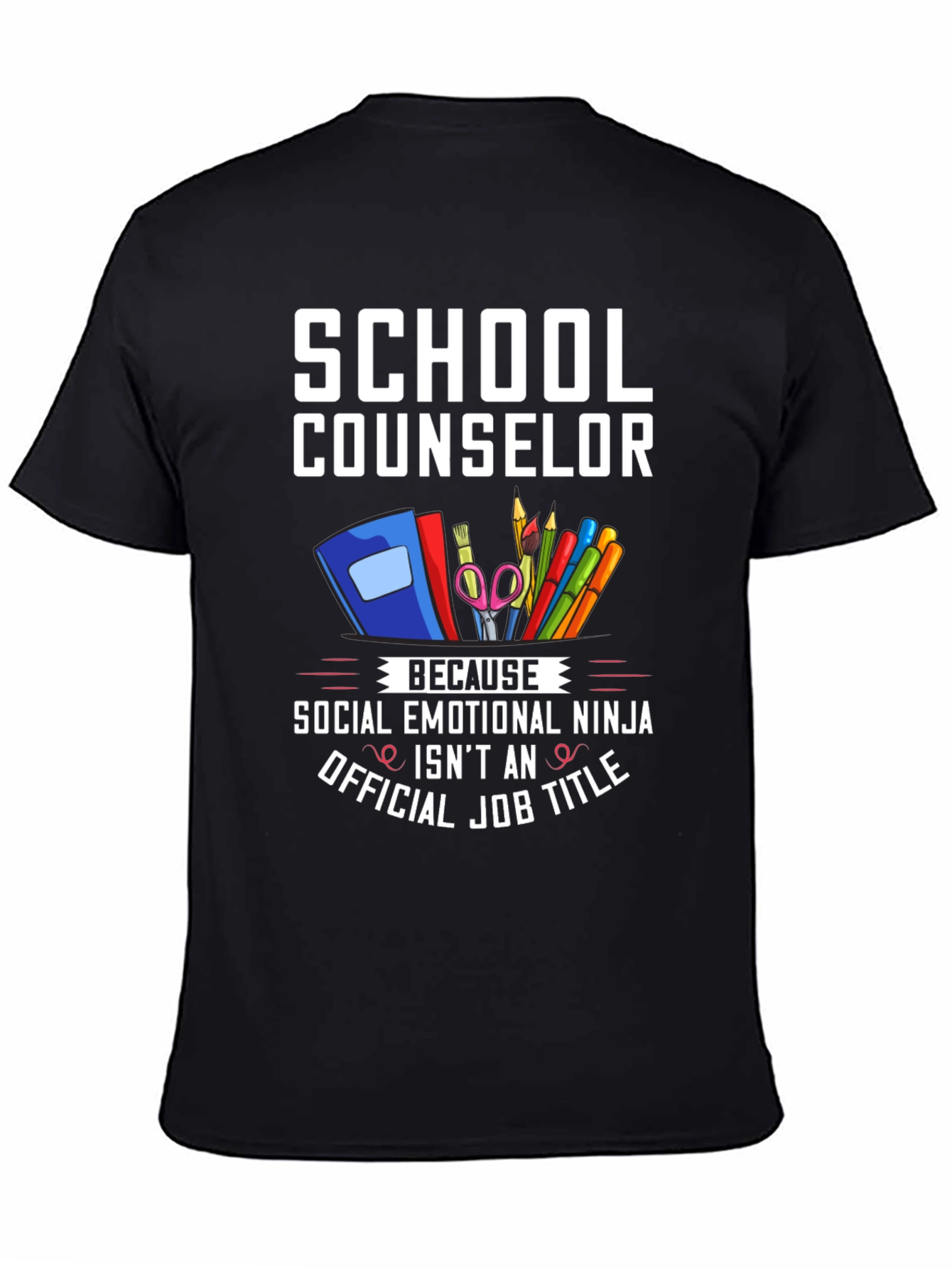 School Counselor T-Shirt: Social Emotional Ninja