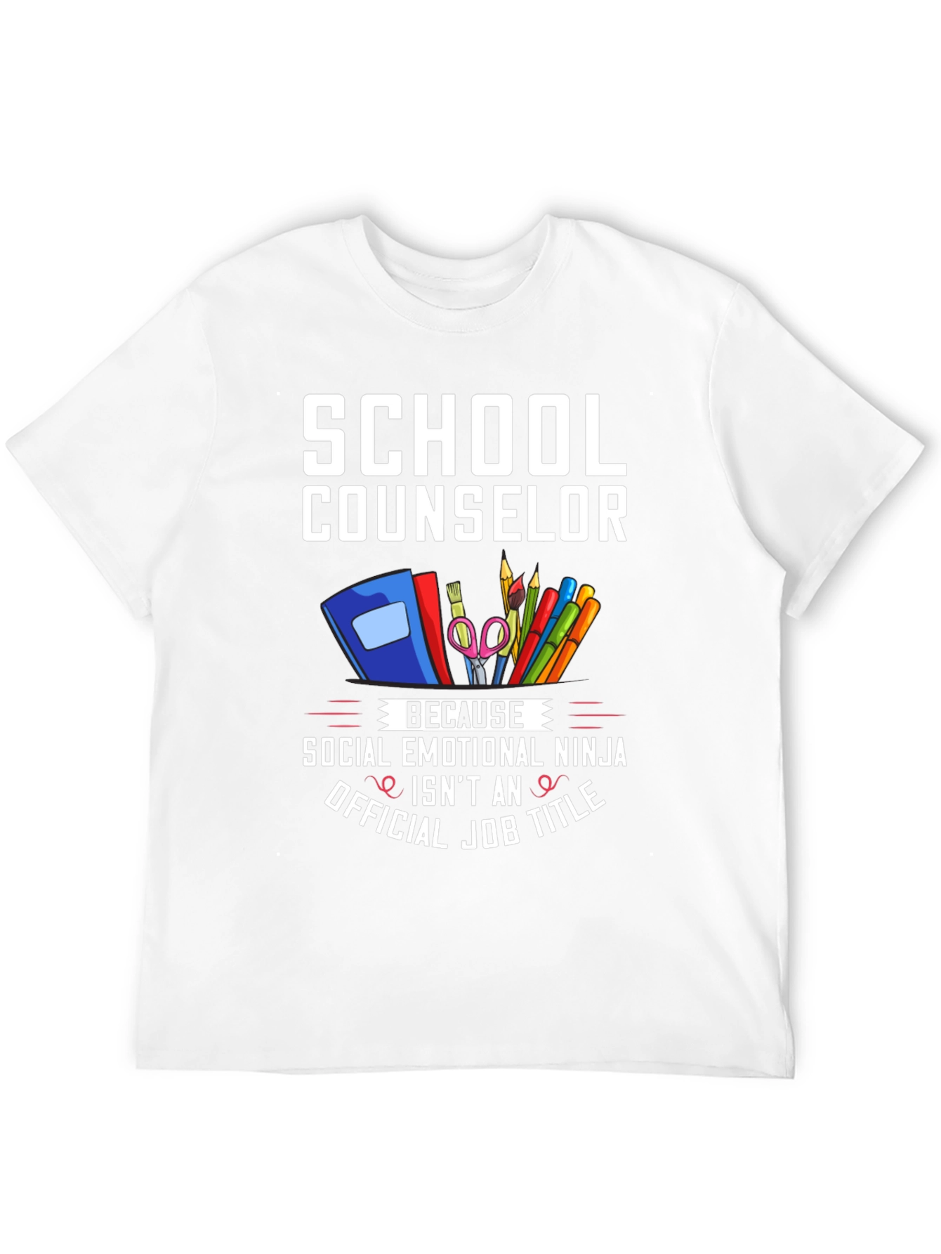 School Counselor T-Shirt: Social Emotional Ninja