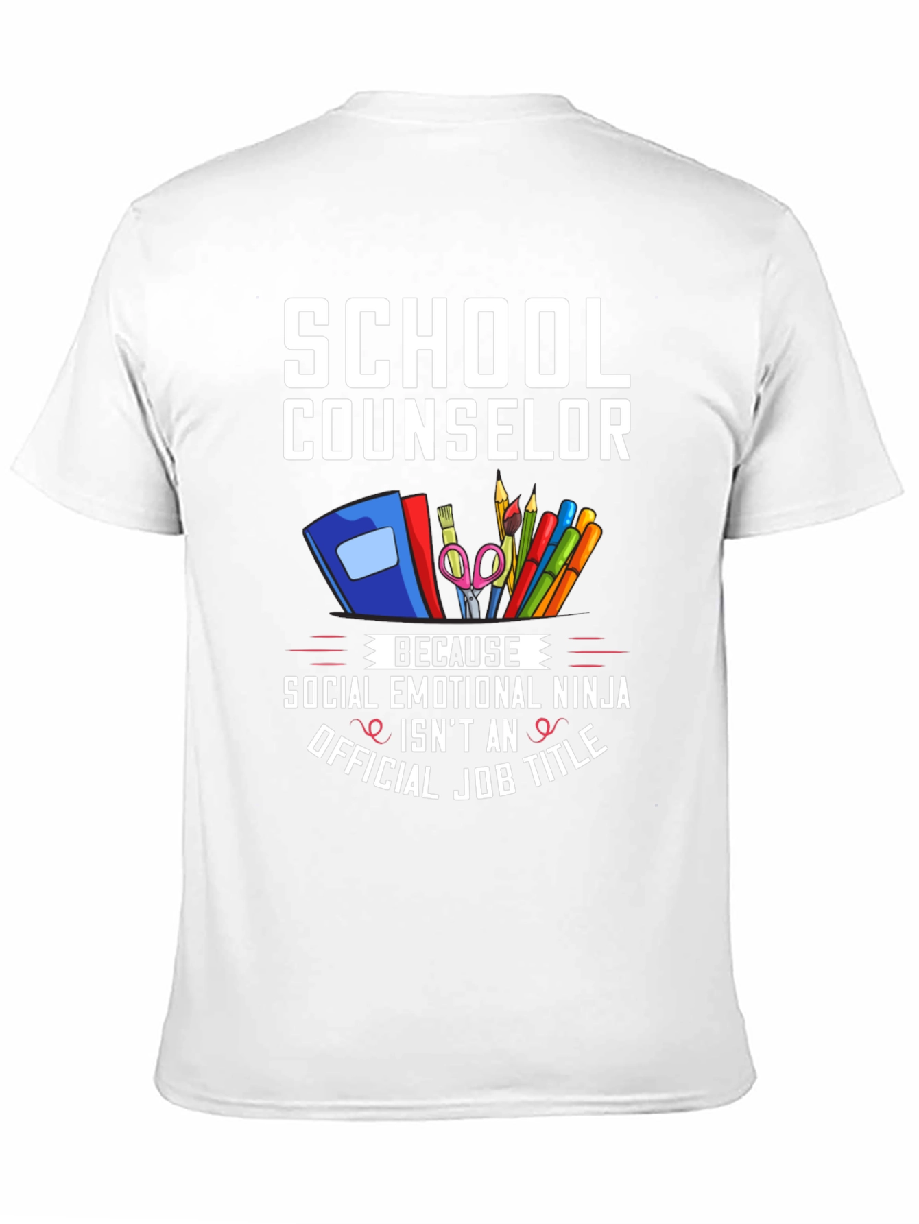 School Counselor T-Shirt: Social Emotional Ninja