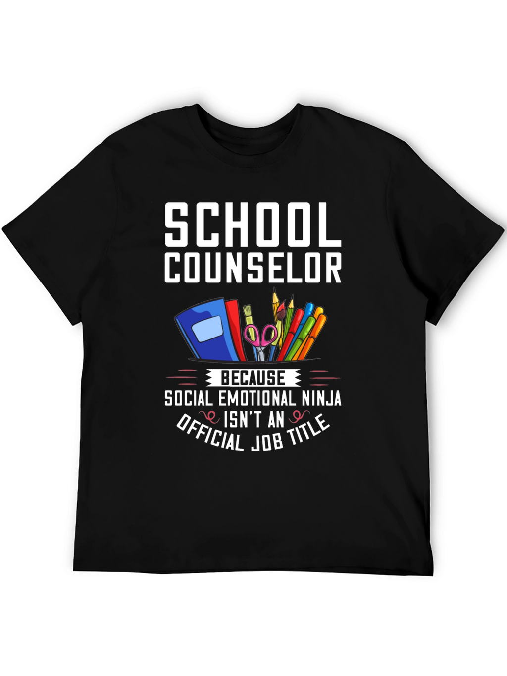 School Counselor T-Shirt: Social Emotional Ninja