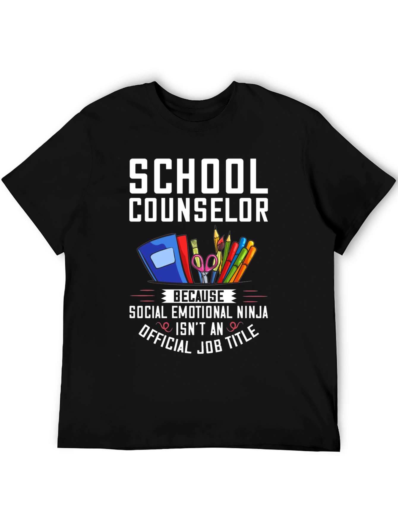 School Counselor T-Shirt: Social Emotional Ninja