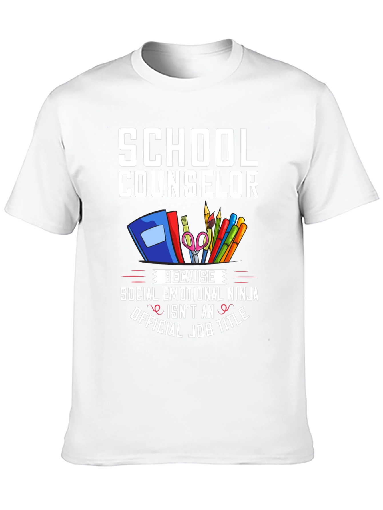 School Counselor T-Shirt: Social Emotional Ninja