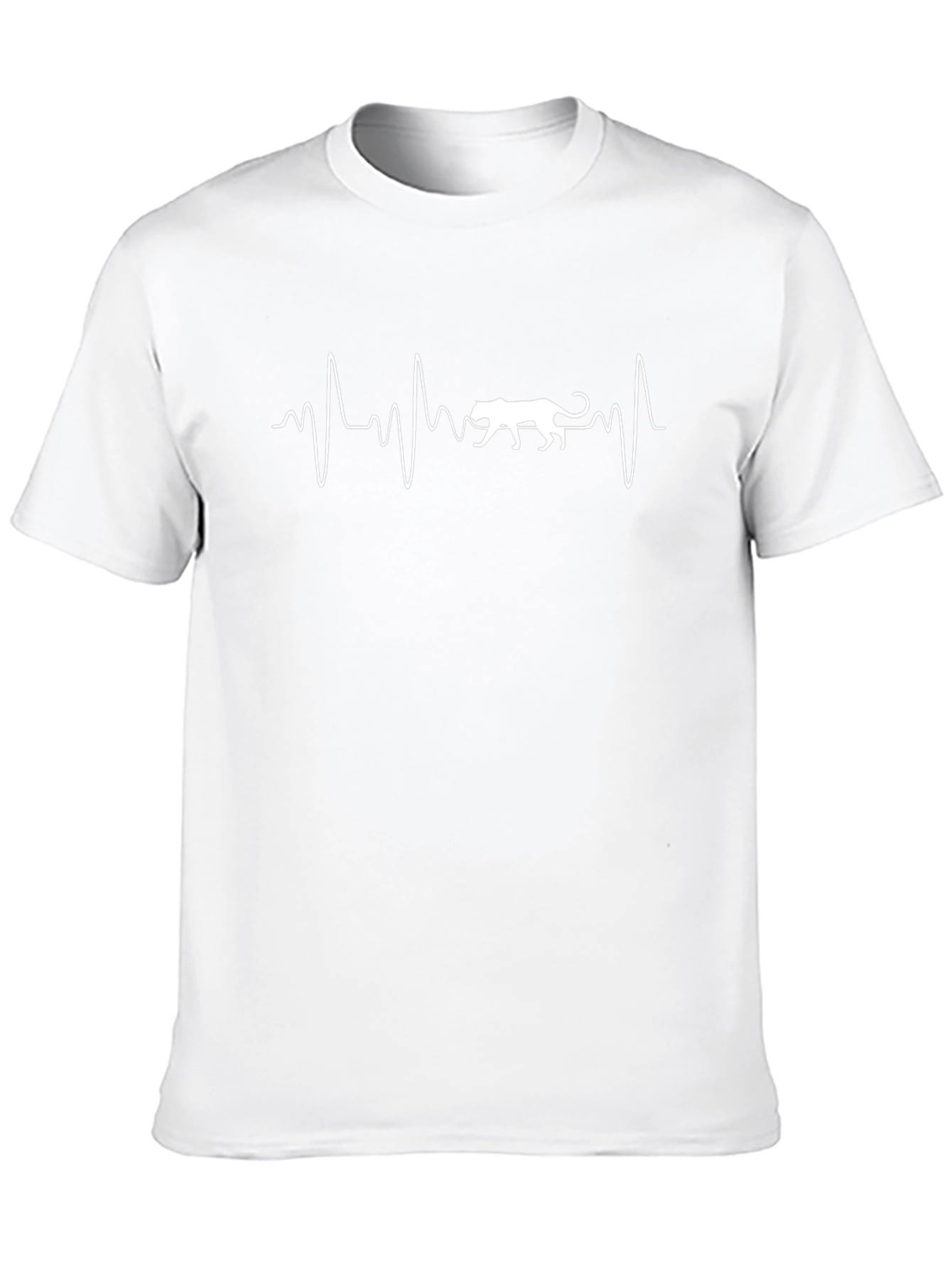 Heartbeat Jaguar Black Graphic Tee